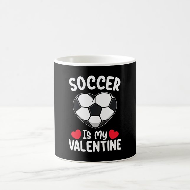 Mug Le Football Est Mon Sport De Saint Valentin (Centre)