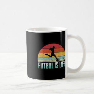 Mug Le Futbol Est La Vie Costume De Joueur De Football