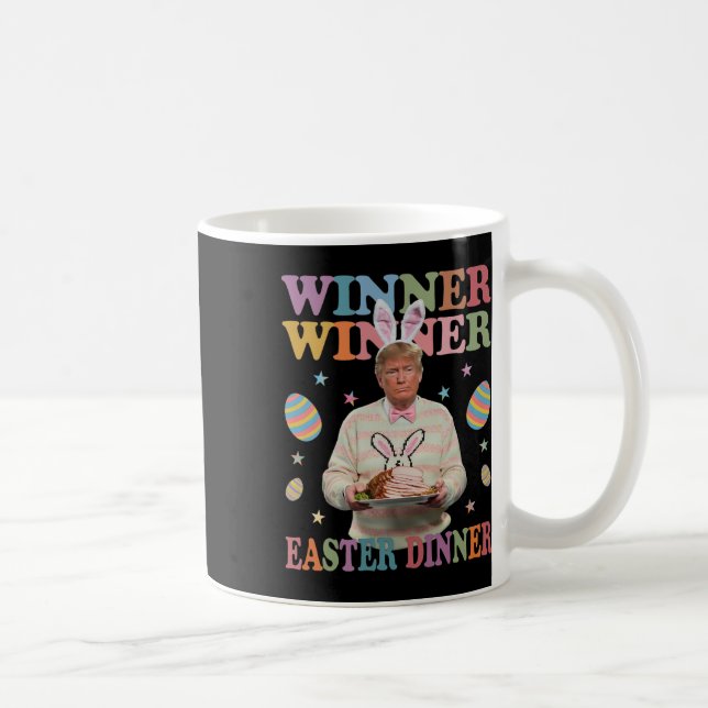 Mug Le gagnant du dîner de Pâques Le président Trump e (Droite)