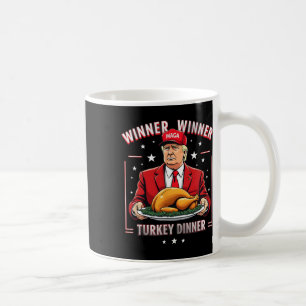 Mug Le gagnant du dîner turc Donald Trump Noël