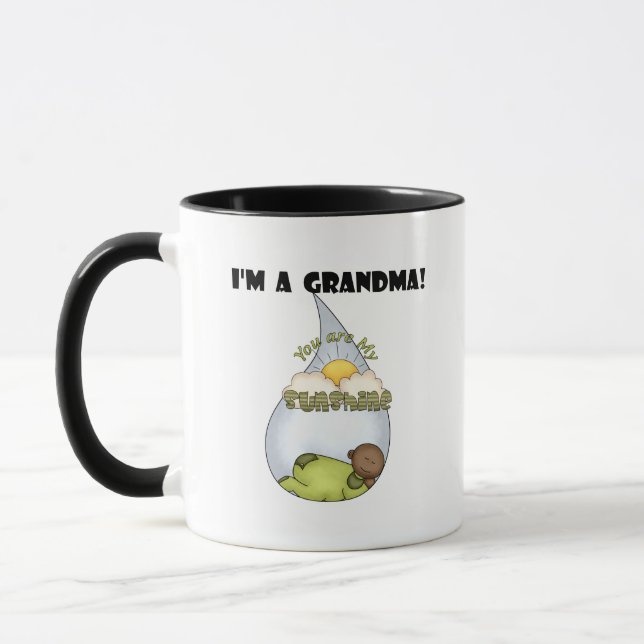 Mug Le garçon américain africain Sunshine de grand-mèr (Gauche)