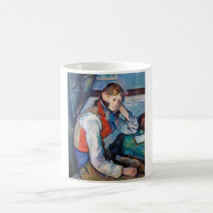 Mug Le Garçon au gilet rouge, Cézanne