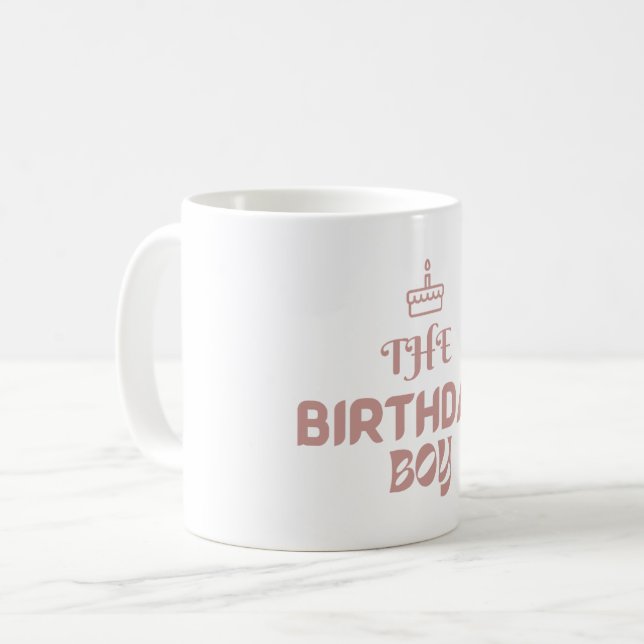 Mug Le garçon d'anniversaire (Devant gauche)