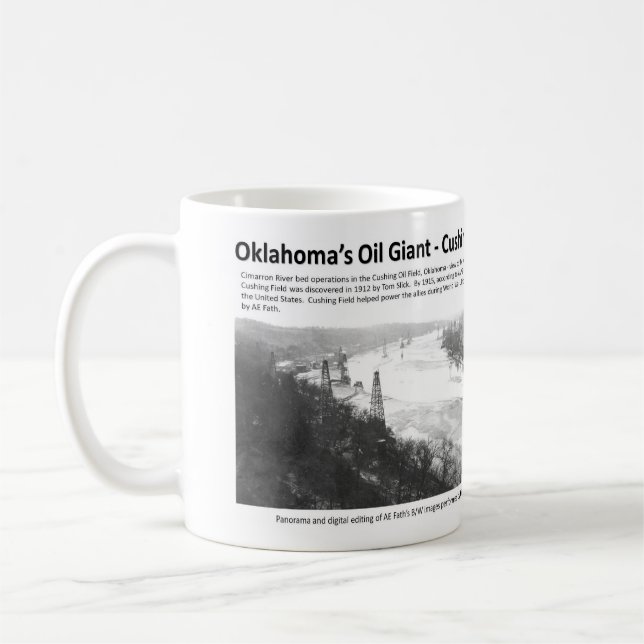 Mug Le géant du pétrole de l'Oklahoma - champ de (Gauche)