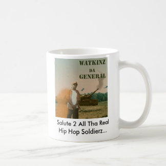 Mug Le général de Watkinz DA, saluent 2 toute la vraie