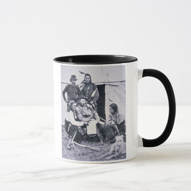 Mug Le Général George A. Custer (1839-76) avec son (Droite)