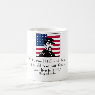 Mug Le Général Sheridan et citation