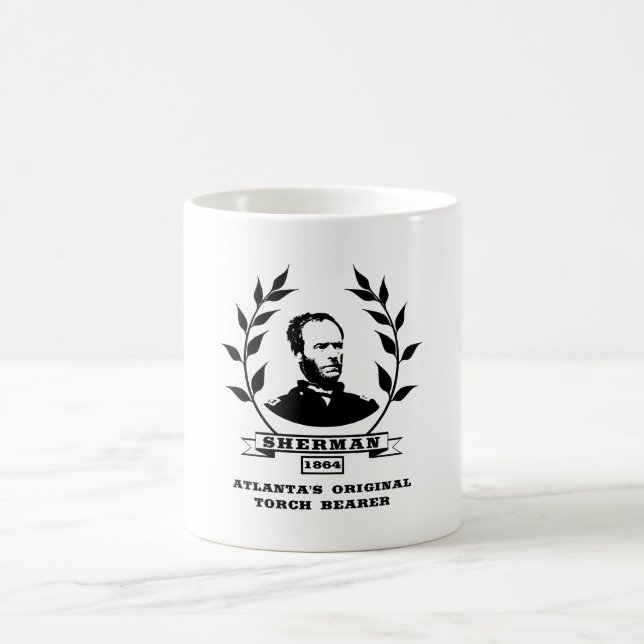 Mug Le Général Sherman - porteur original de la torche (Centre)
