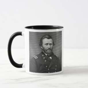 Mug Le Général Ulysse Simpson Grant, gravé après le DA