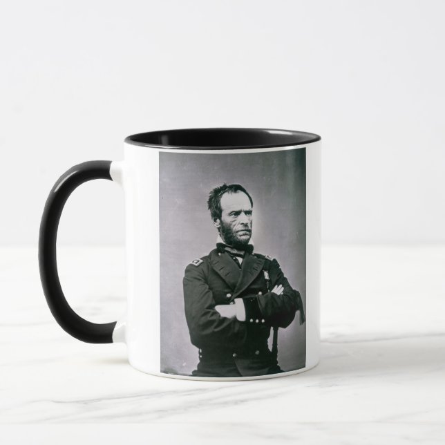 Mug Le Général William T. Sherman (1820-91) (photo de (Gauche)