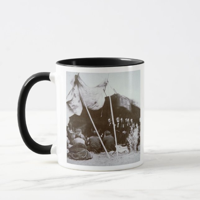 Mug Le Général William T. Sherman (1820-91) préside à (Gauche)