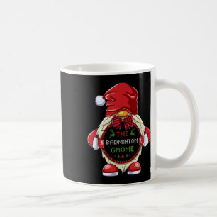 Mug Le gnome de Badminton correspondant au groupe fami
