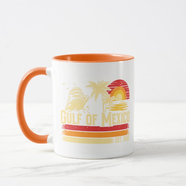 Mug Le golfe du Mexique reste salé vintage (Gauche)