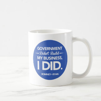 Mug Le gouvernement n'a pas construit mon bouton