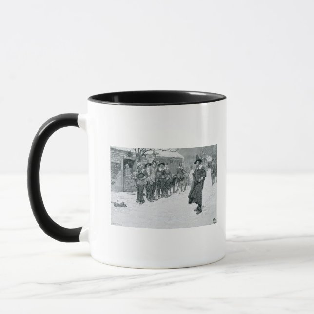 Mug Le gouverneur de puritain (Gauche)