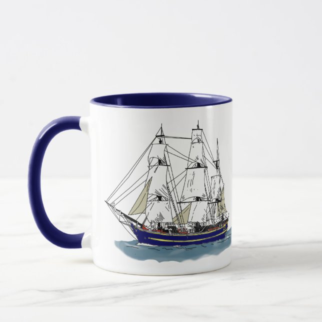 Mug Le Grand Bleu - Grand Navire (Gauche)