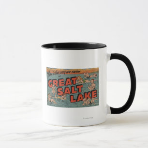 Mug Le Grand Lac Salé, manière d'UtahThe nous SwimUtah