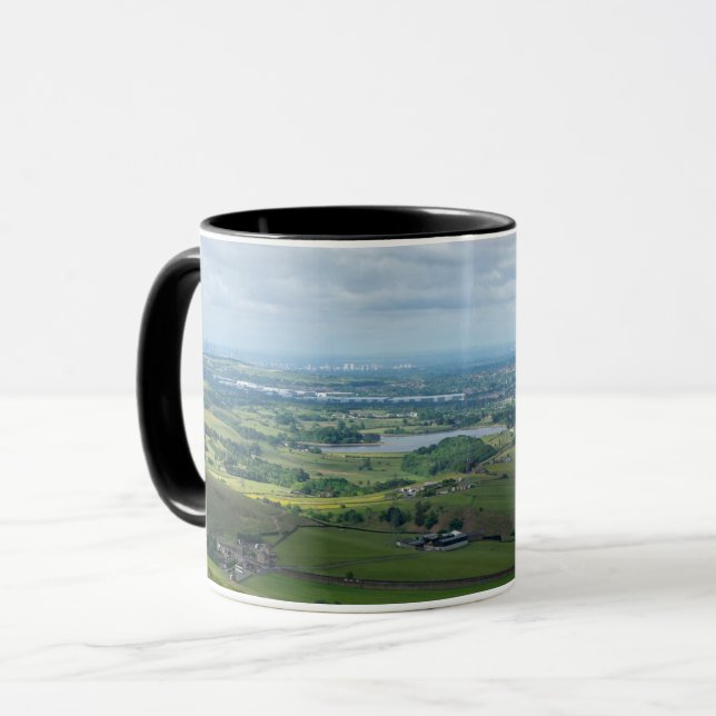 Mug Le Grand Manchester vu de Blackstone Edge (Devant gauche)