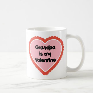 Mug Le grand-papa est mon Valentine