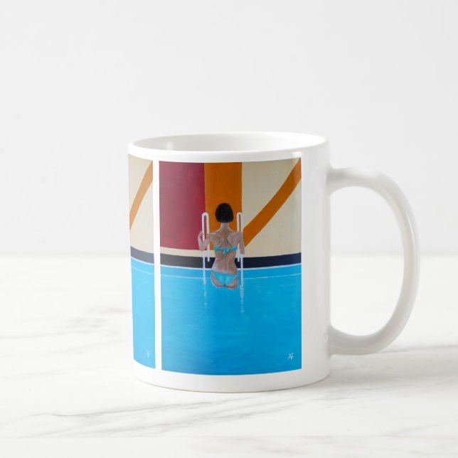 Mug Le Grand Resort Peinture d'Alfred Fox (Droite)