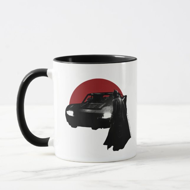 Mug Le graphique Batman & Batmobile (Gauche)