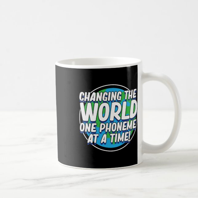 Mug Le Graphique de Thérapeute de la Journée Mondiale  (Droite)