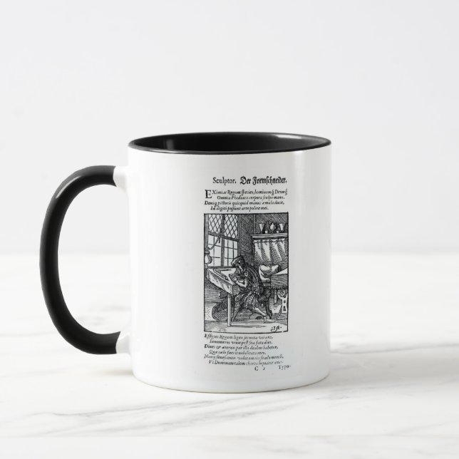 Mug Le graveur, édité par Hartman Schopper (Gauche)