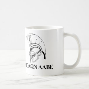 Mug Le Grec spartiate viennent lui obtenir Molon Labe