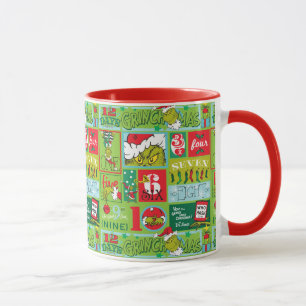 Mug Le Grinch 12 Jours de Motif Grinchmas