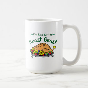 Mug Le Grinch   Citation de Je suis ici pour le Roast 