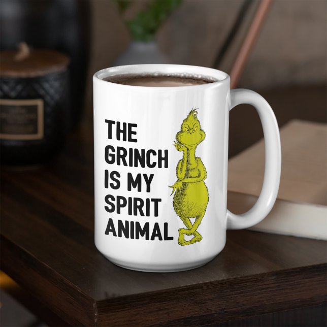 Mug Le Grinch est mon Animal Spirituel (Créateur téléchargé)
