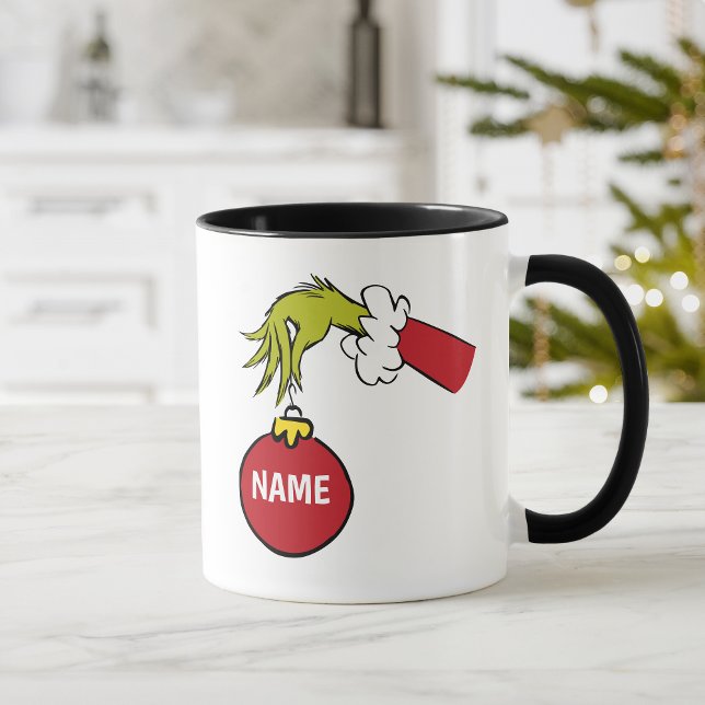 Mug Le Grinch | Nom personnalisé (Créateur téléchargé)