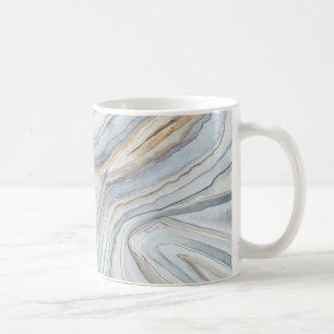 Mug Le gris a marbré la conception abstraite