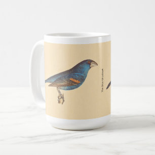 Mug Le Grosbeak bleu, les oiseaux new-yorkais de James