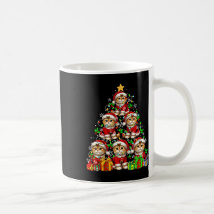 Mug Le groupe Père Noël Scottish se plie sous forme d'