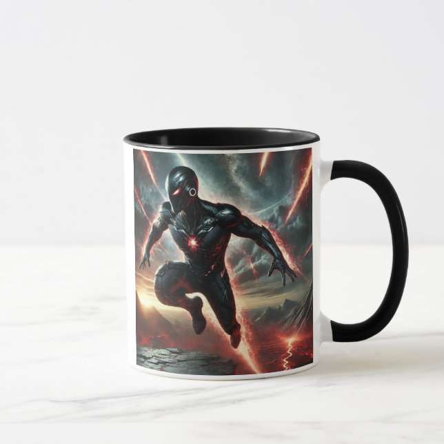 Mug Le guerrier venu du chaos. (Droite)