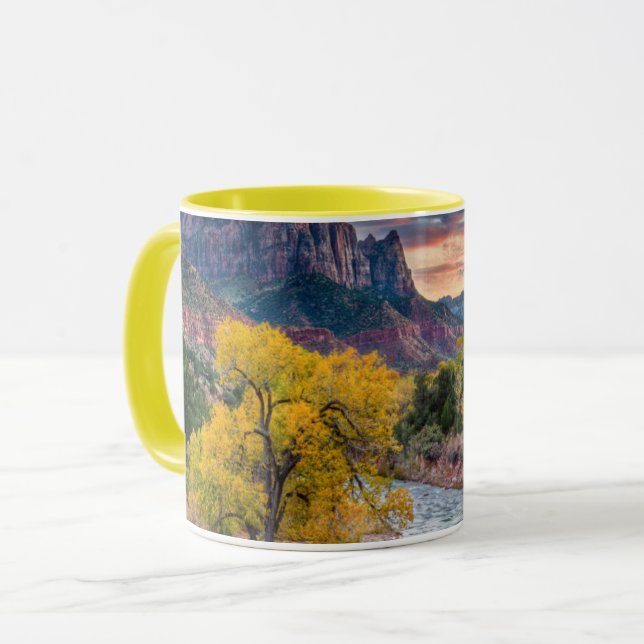 Mug Le Guetteur en automne (Devant gauche)