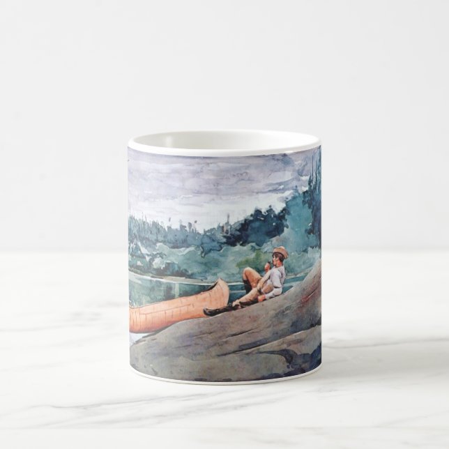 Mug Le guide de la nature sauvage (par Winslow Homer) (Centre)
