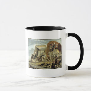 Mug Le Haycart, ou retour de la fenaison, 1641