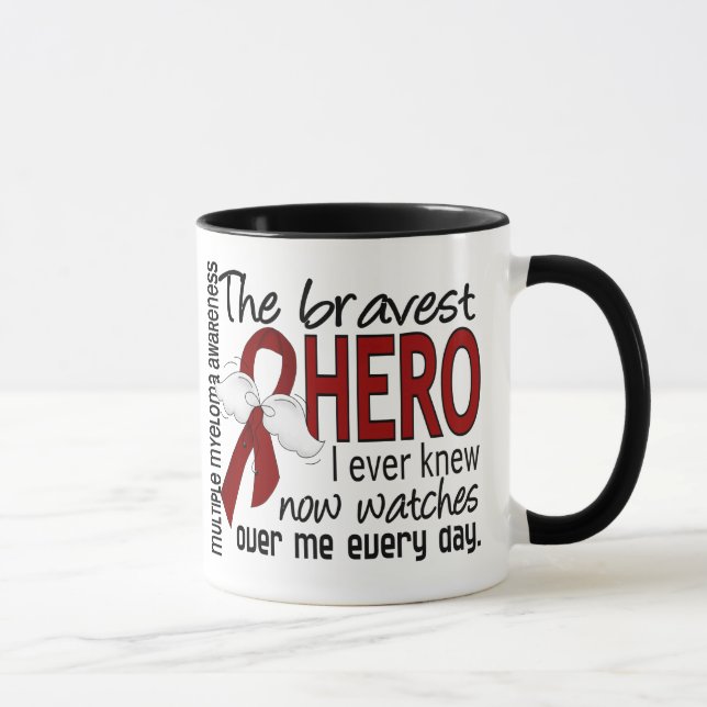 Mug Le héros le plus courageux j'ai jamais su le (Droite)