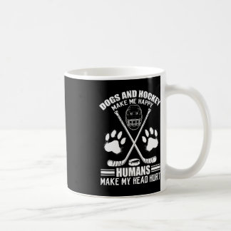 Mug Le Hockey Et Le Chien Me Rend Joueur Heureux Du Ho