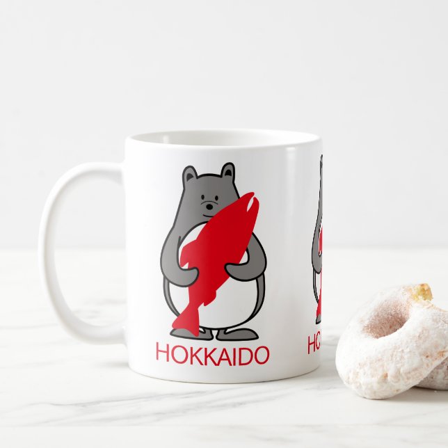 Mug le HOKKAIDO de くまぺん (Avec donut)