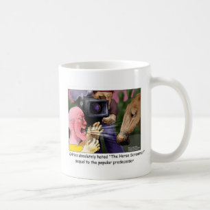 Mug Le Horse Screamer T-shirts drôles Cadeaux Cartes
