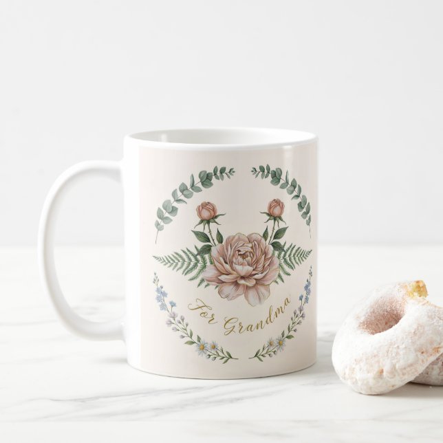 Mug Le jardin botanique de grand-mère (Avec donut)
