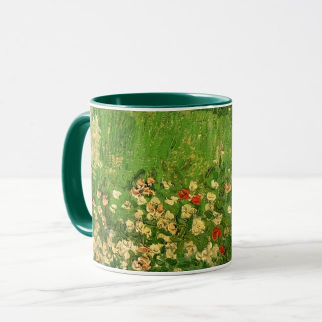 Mug Le jardin de Daubigny - Vincent van Gogh (Devant gauche)