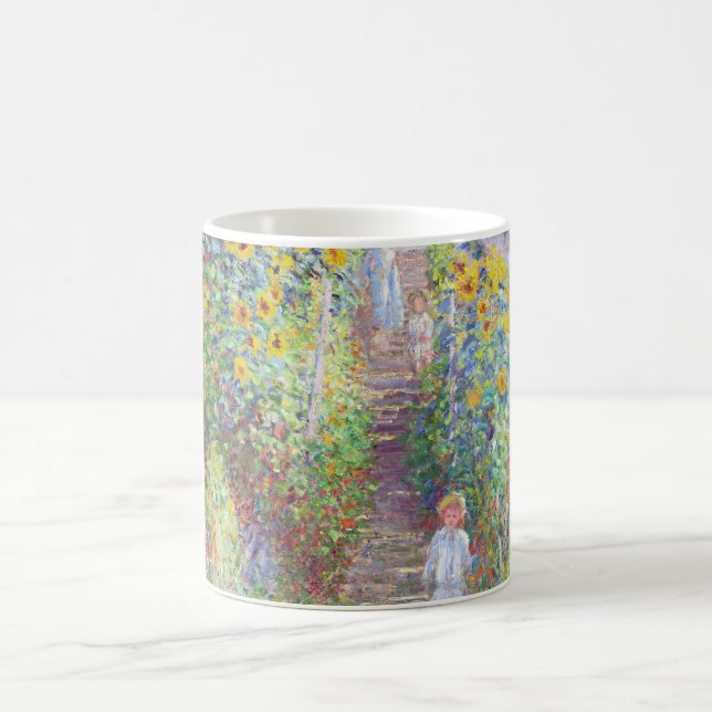 Mug Le jardin de l'artiste à Vétheuil par Claude Monet (Centre)