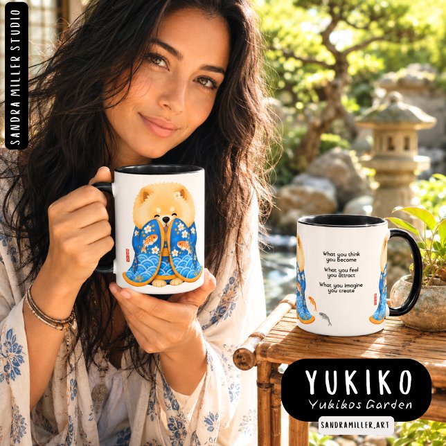 Mug Le JARDIN de YUKIKO  •  Geisha  (Créateur téléchargé)
