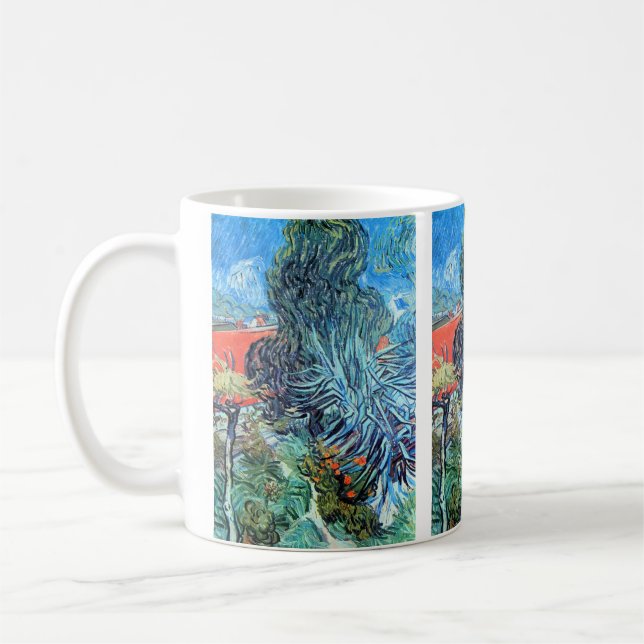 Mug Le jardin du docteur Gachet, Auvers par Vincent va (Gauche)