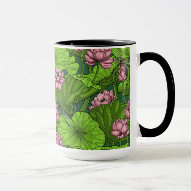 Mug Le jardin du Lotus (Droite)