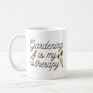 Mug Le jardinage est ma thérapie